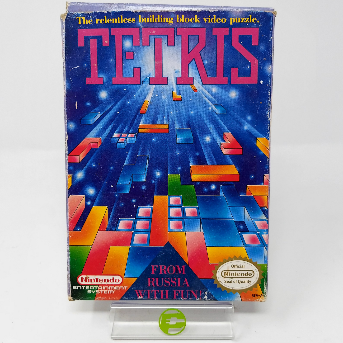 Tetris (Nintendo Entertainment System, 1989) NES CIB Complete