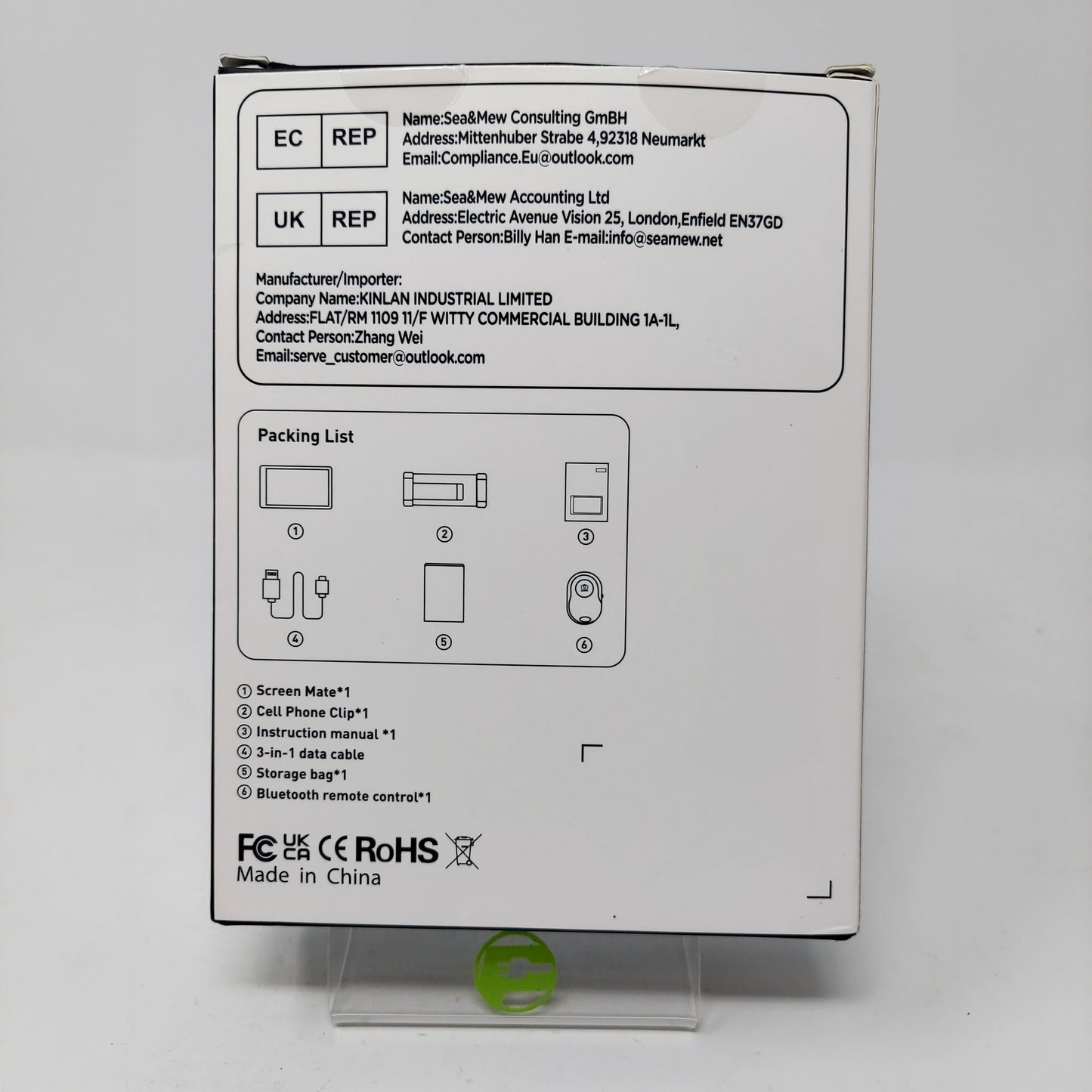 Kinlan VS100 5" Vlog Screen