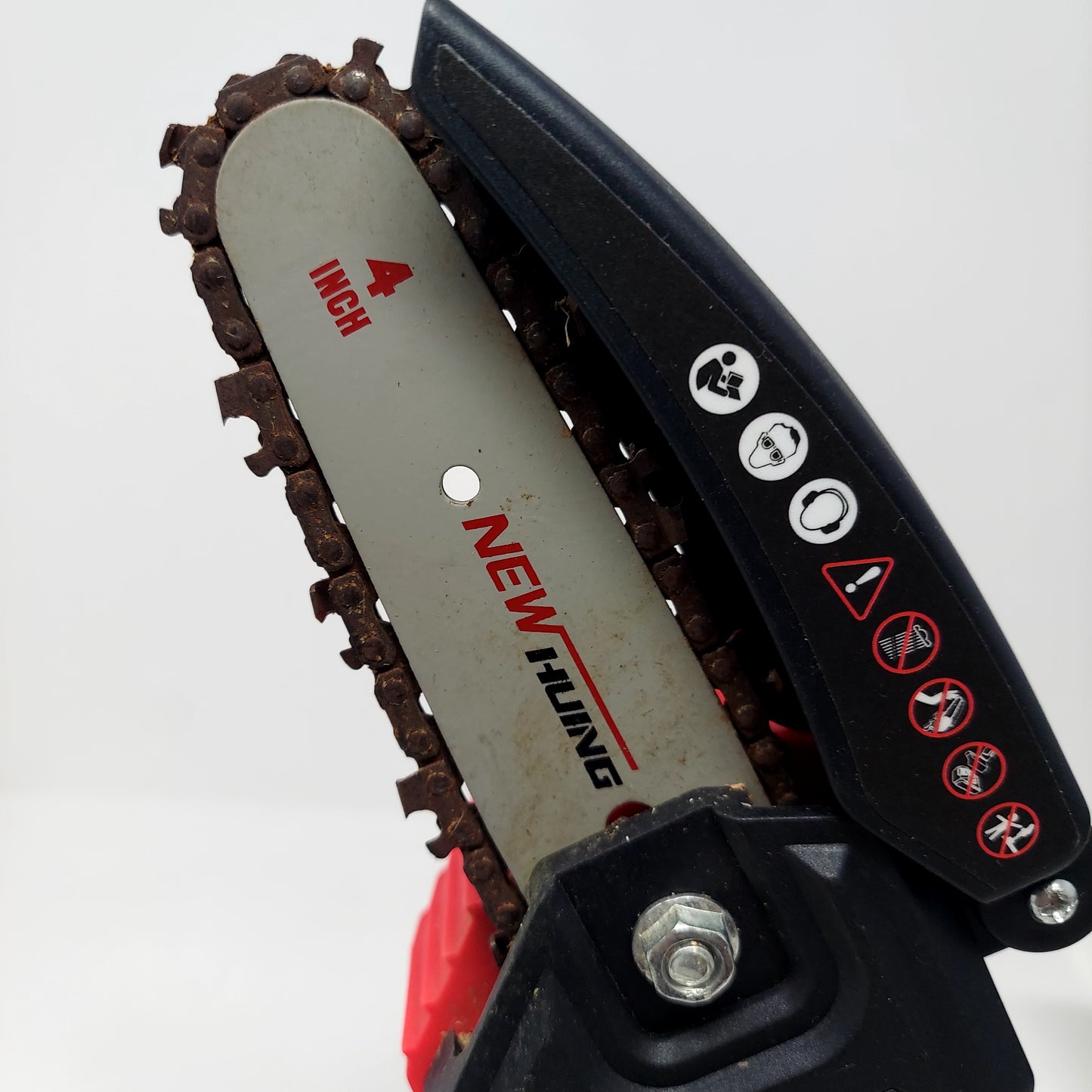 Cordless Chain Saw 4 inch 21V Max Lithium by New Huing