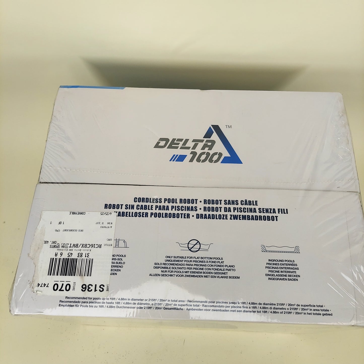 New Kokido Delta 100 Rechargeable Robotic Pool Cleaner