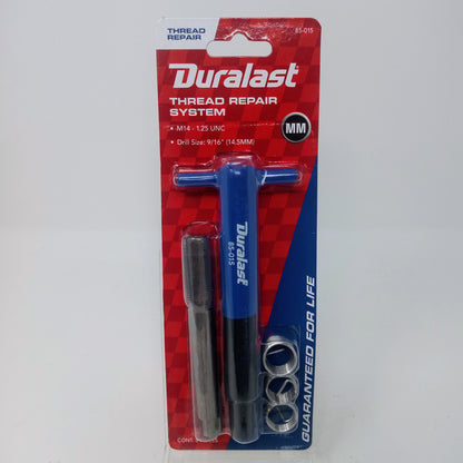 Duralast 85-015 Thread Repair System M14 - 1.25 UNC 9/16" - NEW