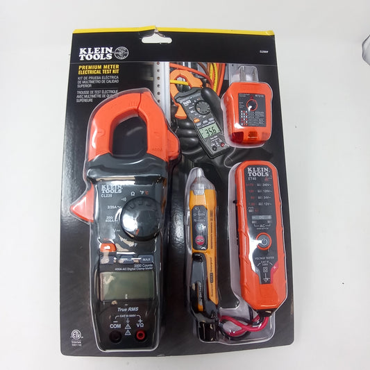 New Klein Tools CL220VP 600V True-rms Clamp Reader