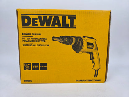 New DeWalt DW255 120V Corded Drywall Screwdriver