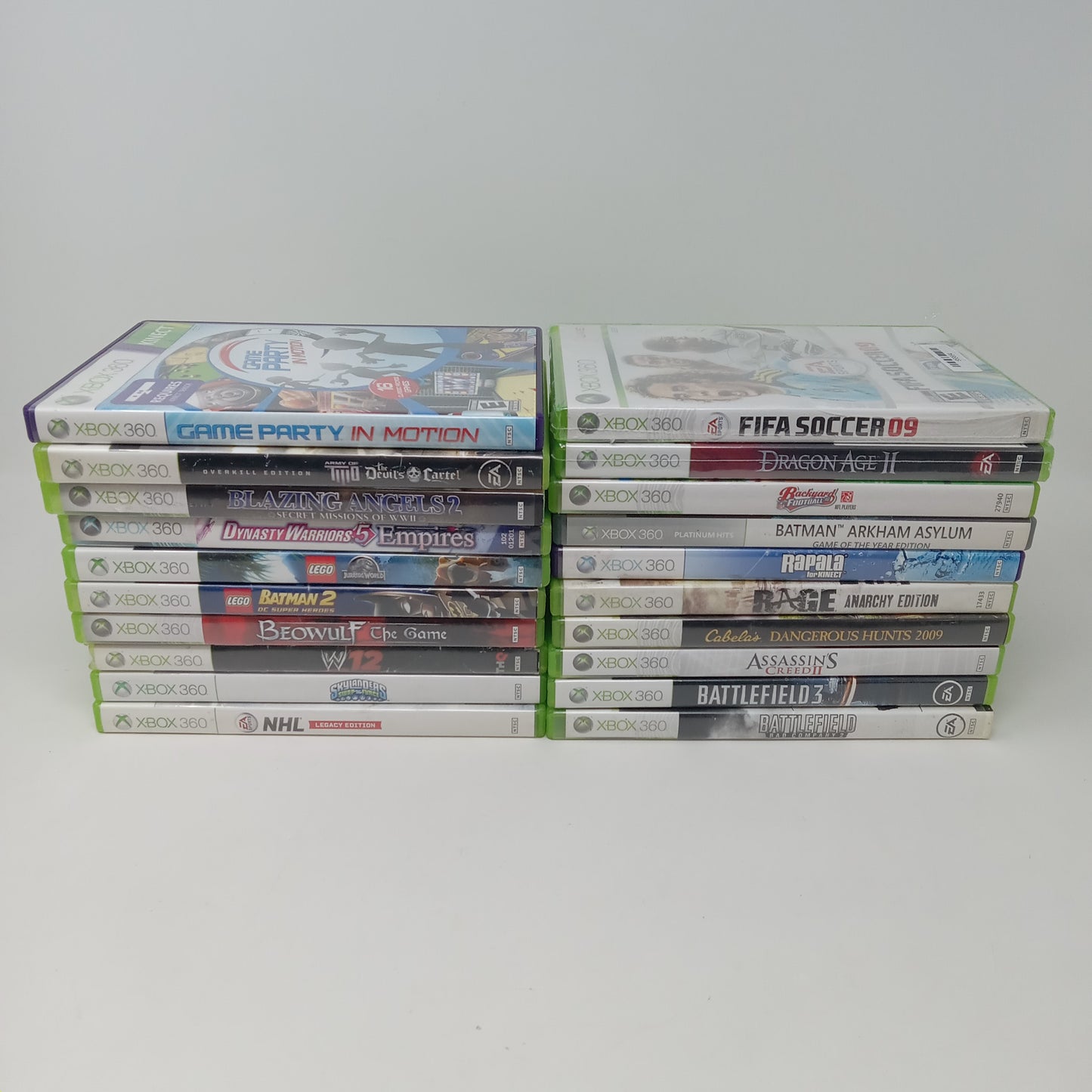 Lot of 20 Microsoft Xbox 360 Games