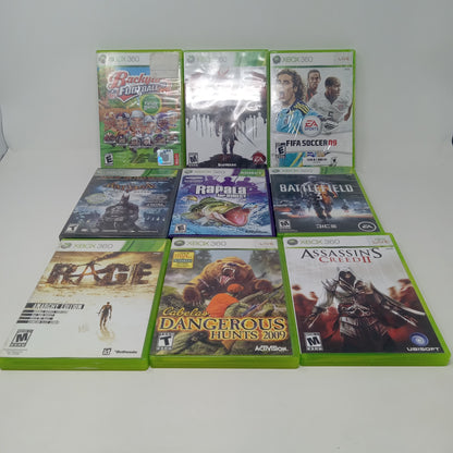 Lot of 20 Microsoft Xbox 360 Games