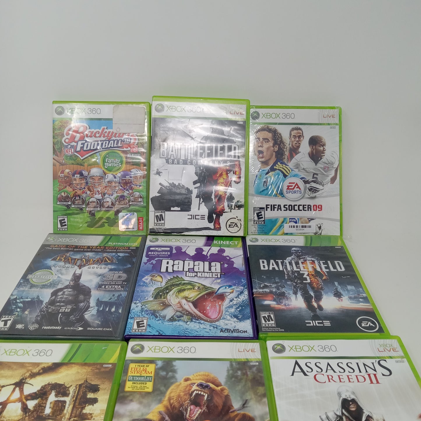 Lot of 20 Microsoft Xbox 360 Games