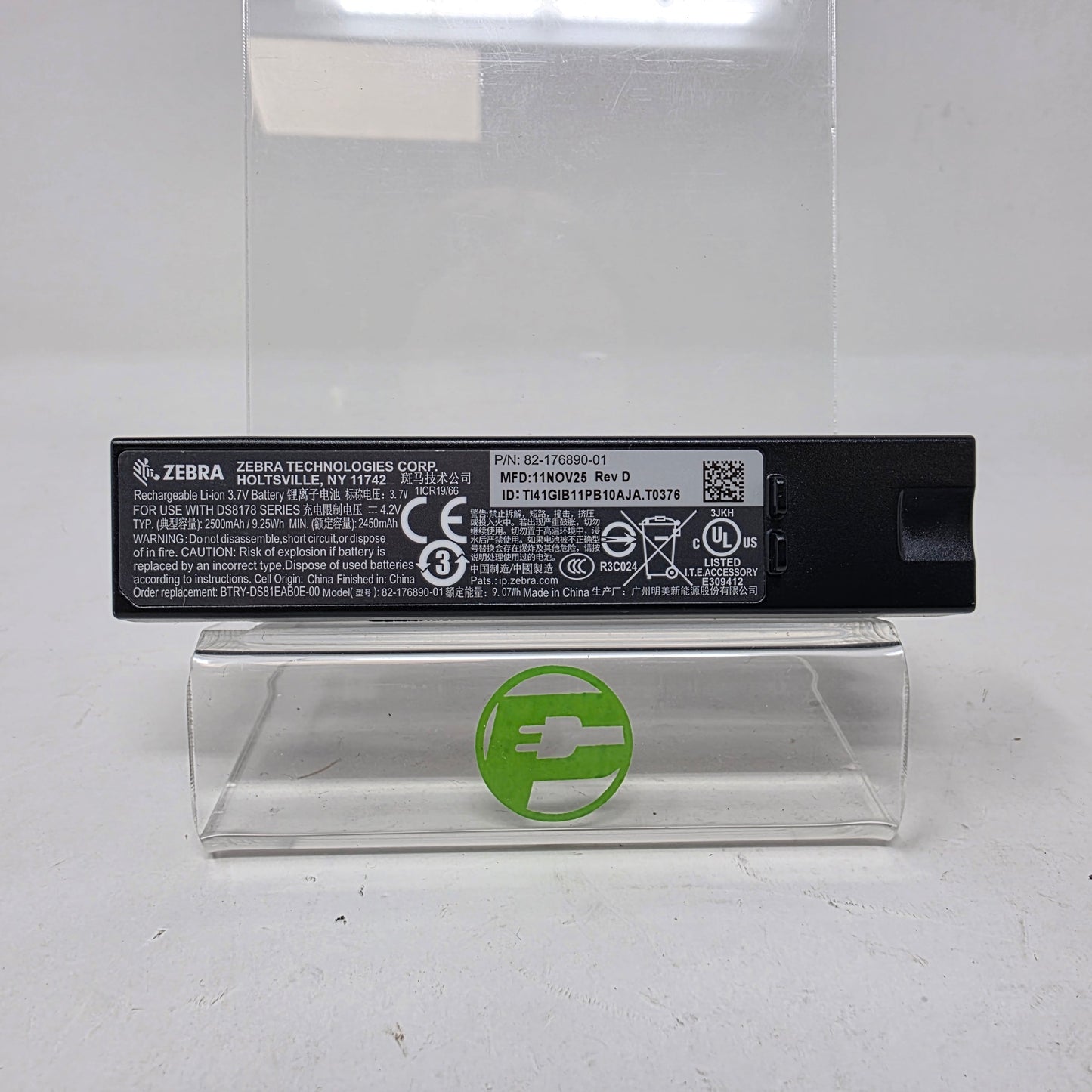 New Zebra Scanner Li‑Ion Battery 1PBTRY-DS81EAB0E-00 For DS8100/ DS8170 / DS8178