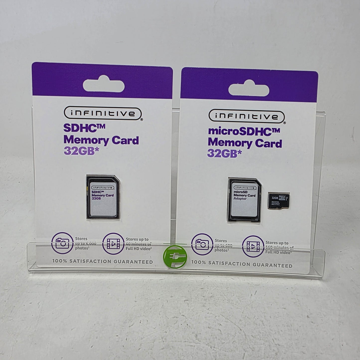 New Infinitive Micro SDHC 32GB Memory Card Lot of 2