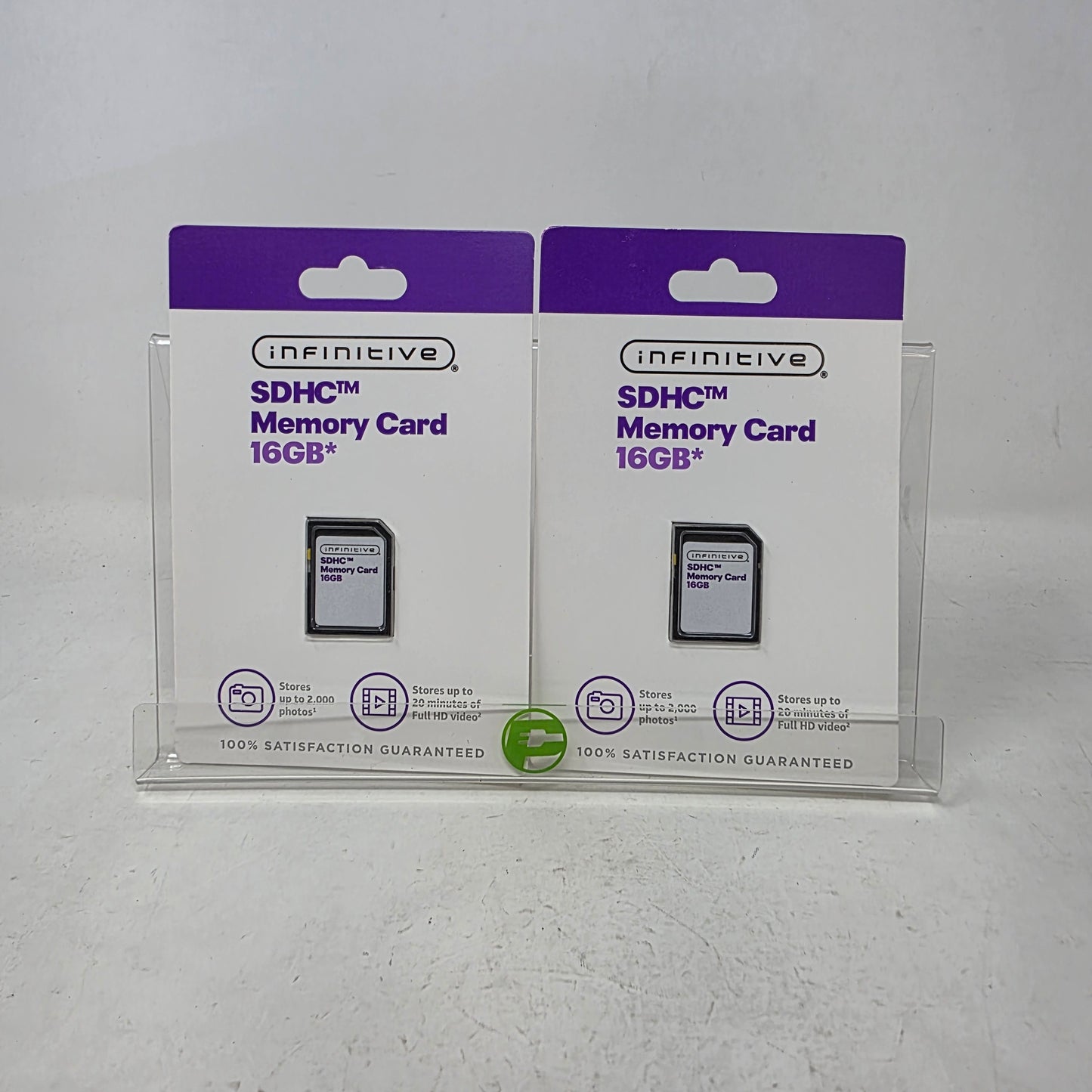 New Infinitive 16GB SDHC Memory Card Lot of 2