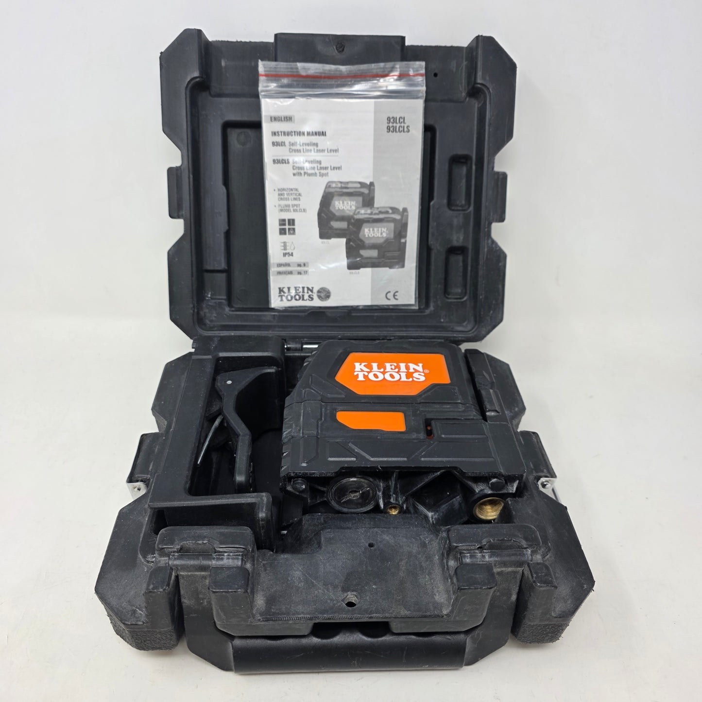 Klien 93LCLS 4.5V Self-Leveling Cross-Line Laser Level