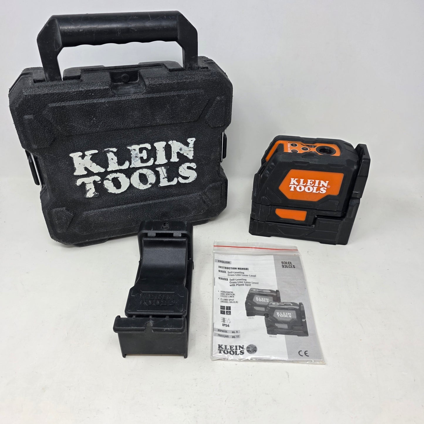 Klien 93LCLS 4.5V Self-Leveling Cross-Line Laser Level