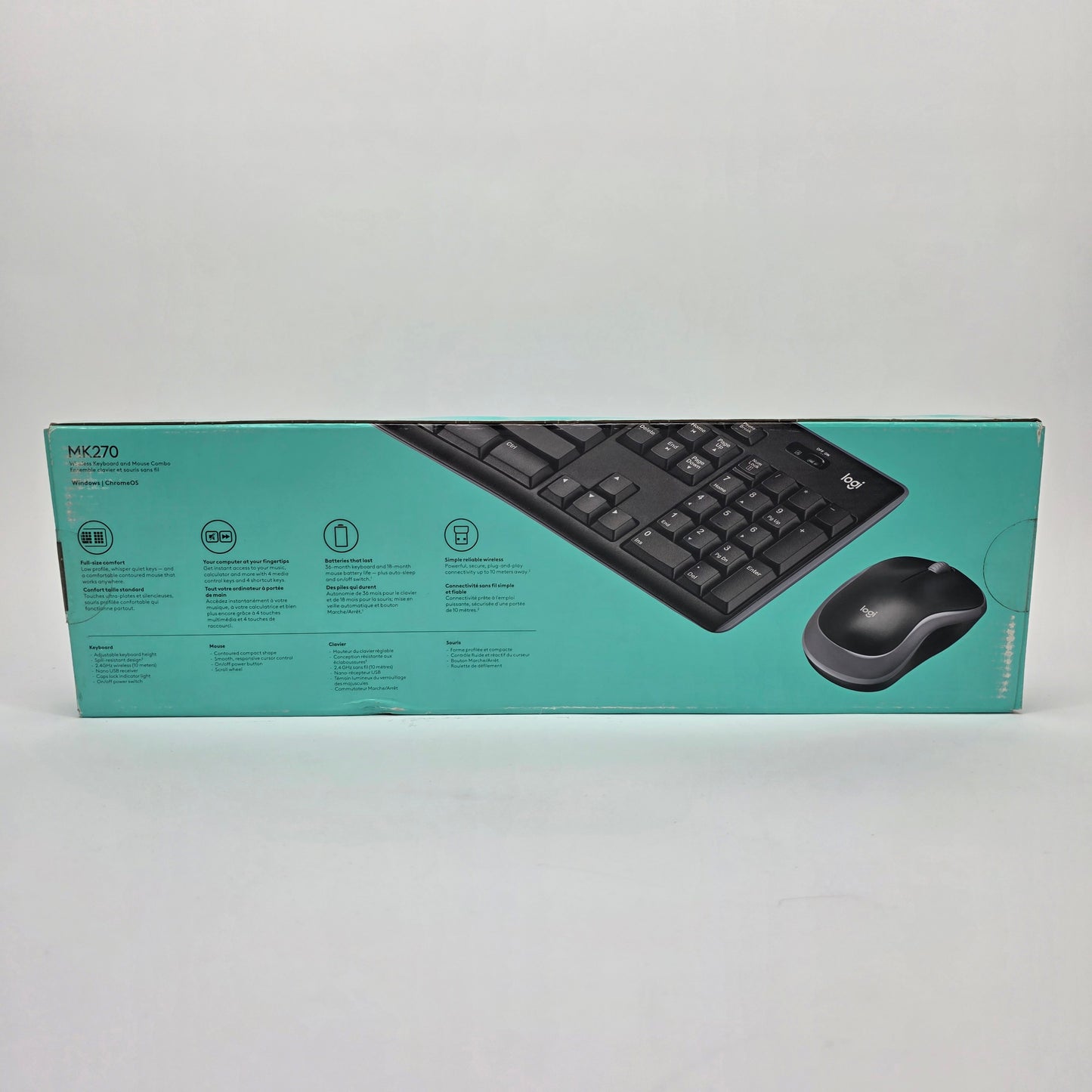 New Logitech Wireless Combo Keyboard/Mouse MK540,MK270