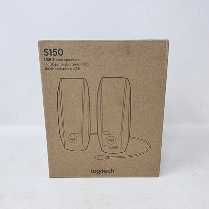 Logitech S150 Digital USB Speaker System Black 980-000028