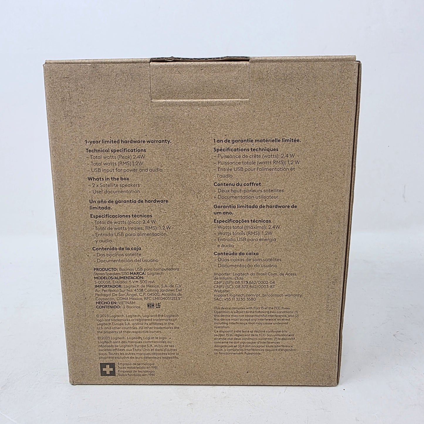 Logitech S150 Digital USB Speaker System Black 980-000028