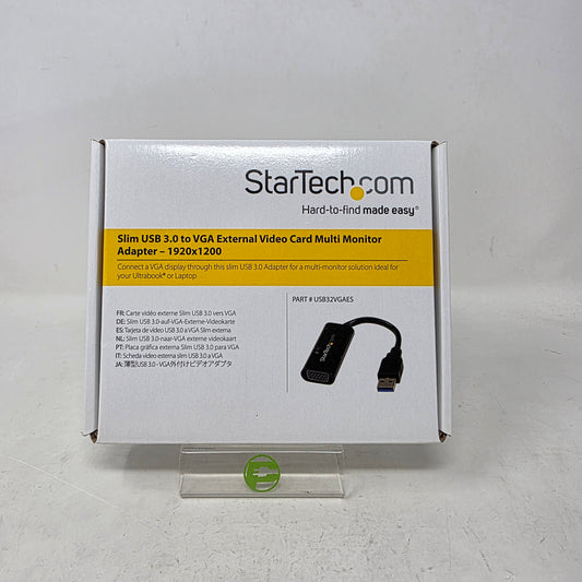 New Startech USB32VGAES Slim USB 3.0 to VGA Multi Monitor Adaptor