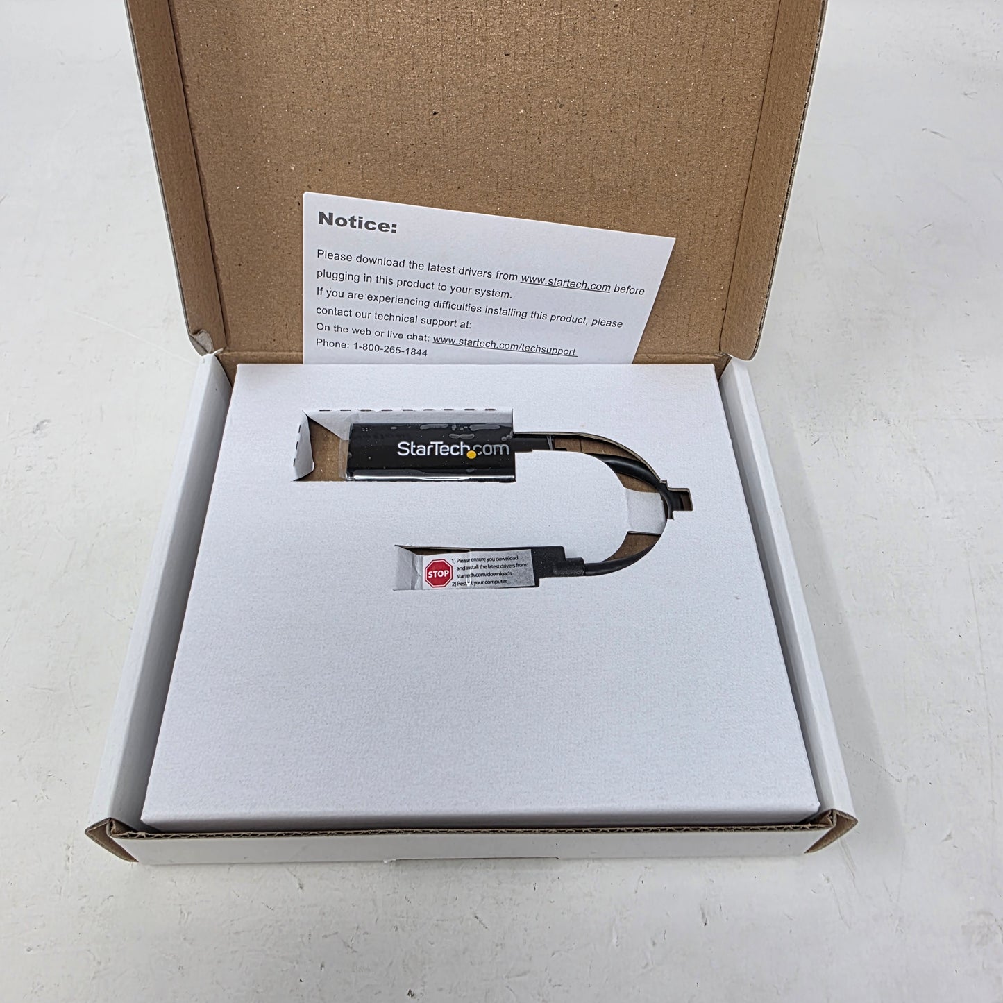 New Startech USB32VGAES Slim USB 3.0 to VGA Multi Monitor Adaptor