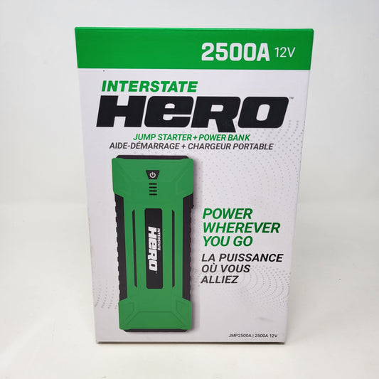New Interstate Hero Jump Starter + Power Bank