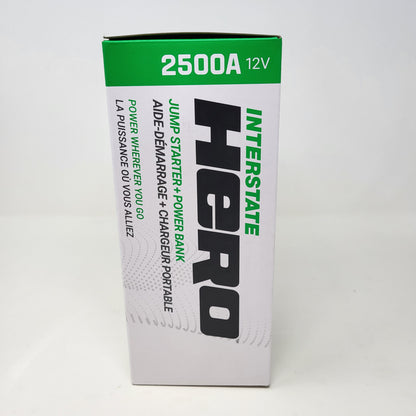 New Interstate Hero Jump Starter + Power Bank