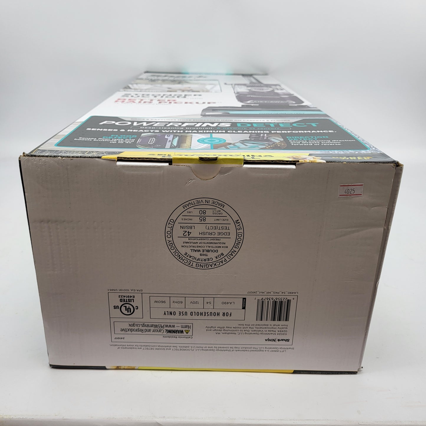 New Shark LA490 Bagless Corded Canister/Cylinder Purple