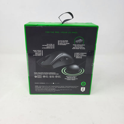 New Razer DeathAdder V4 Pro HPD01 Wireless Gaming Mouse Black