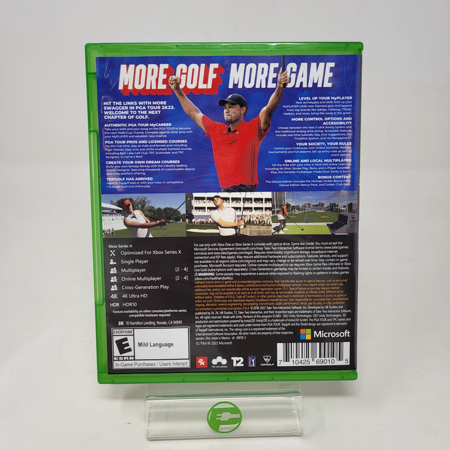 PGA Tour 2K23 [Deluxe Edition] (Xbox Series X Xbox One, 2021)