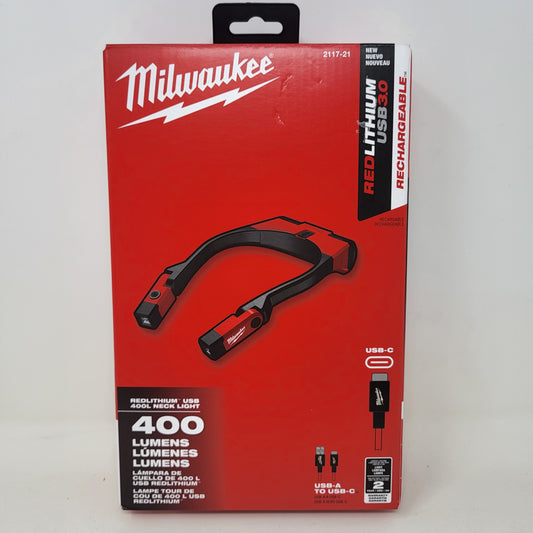 New Milwaukee 2117-21 USB C Work Light