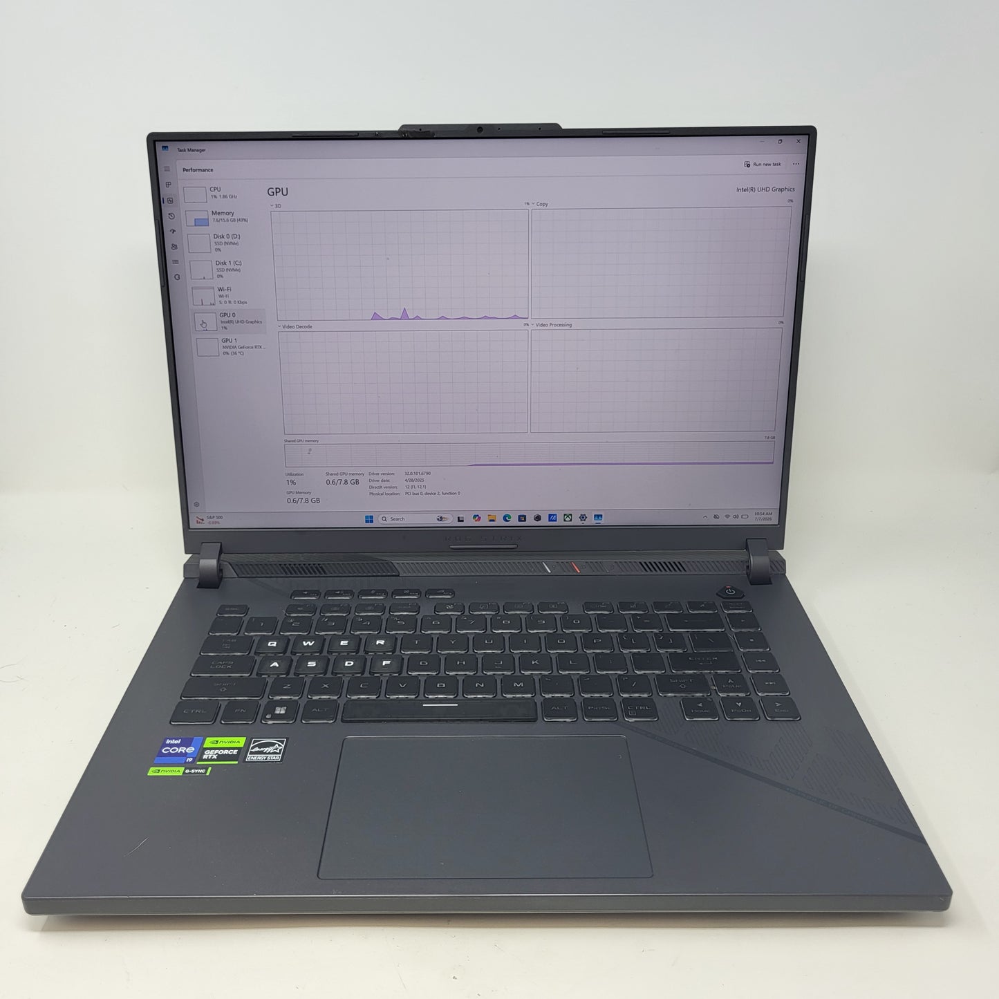 Asus ROG Strix G15 G614J 16" i9-14900HX 3.2GHz 16GB RAM 2TB SSD GeForce RTX 4060