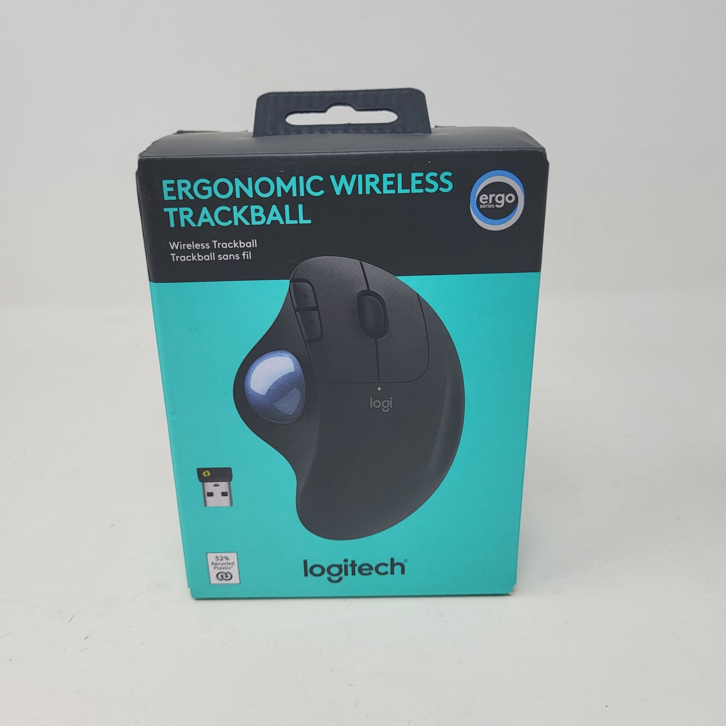 New Logitech Ergonomic Wireless Mouse Black