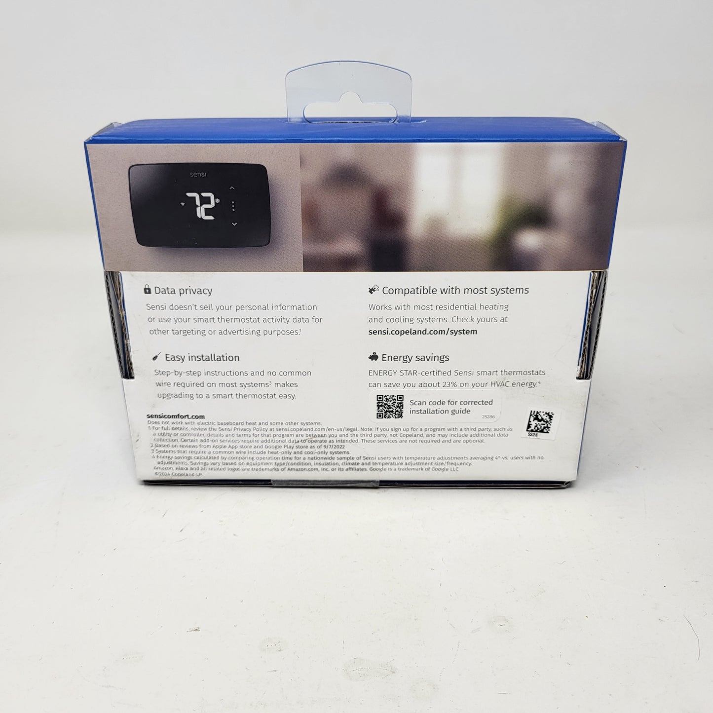 New Sensi Lite Wi-Fi Smart Thermostat Programmable  ST25WMT
