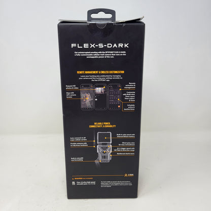 New Spypoint Flex-S-Dark Solar Outdoor Cellular Trail Camera