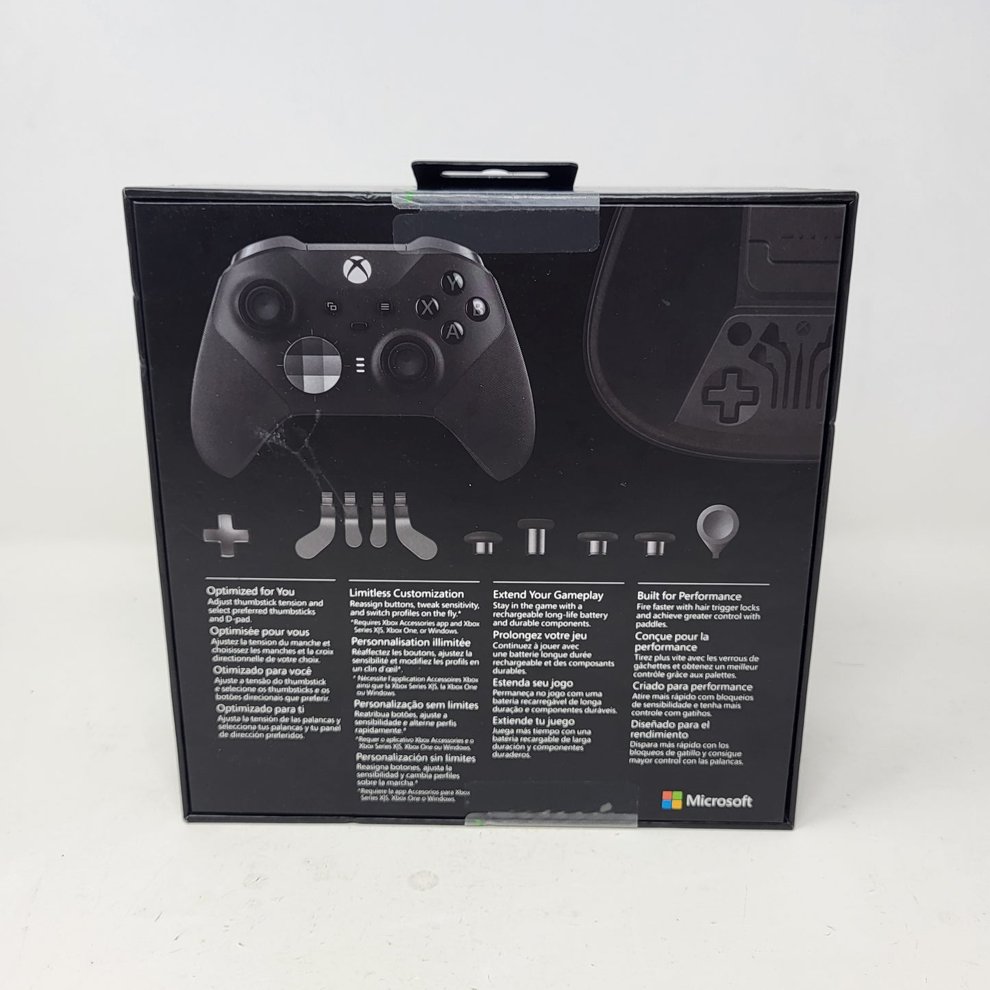 New Microsoft Xbox One Elite Controller Series 2 Black 1797
