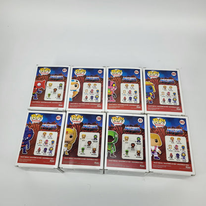 Lot Of 8 New funko Pops Masters of the universe collection