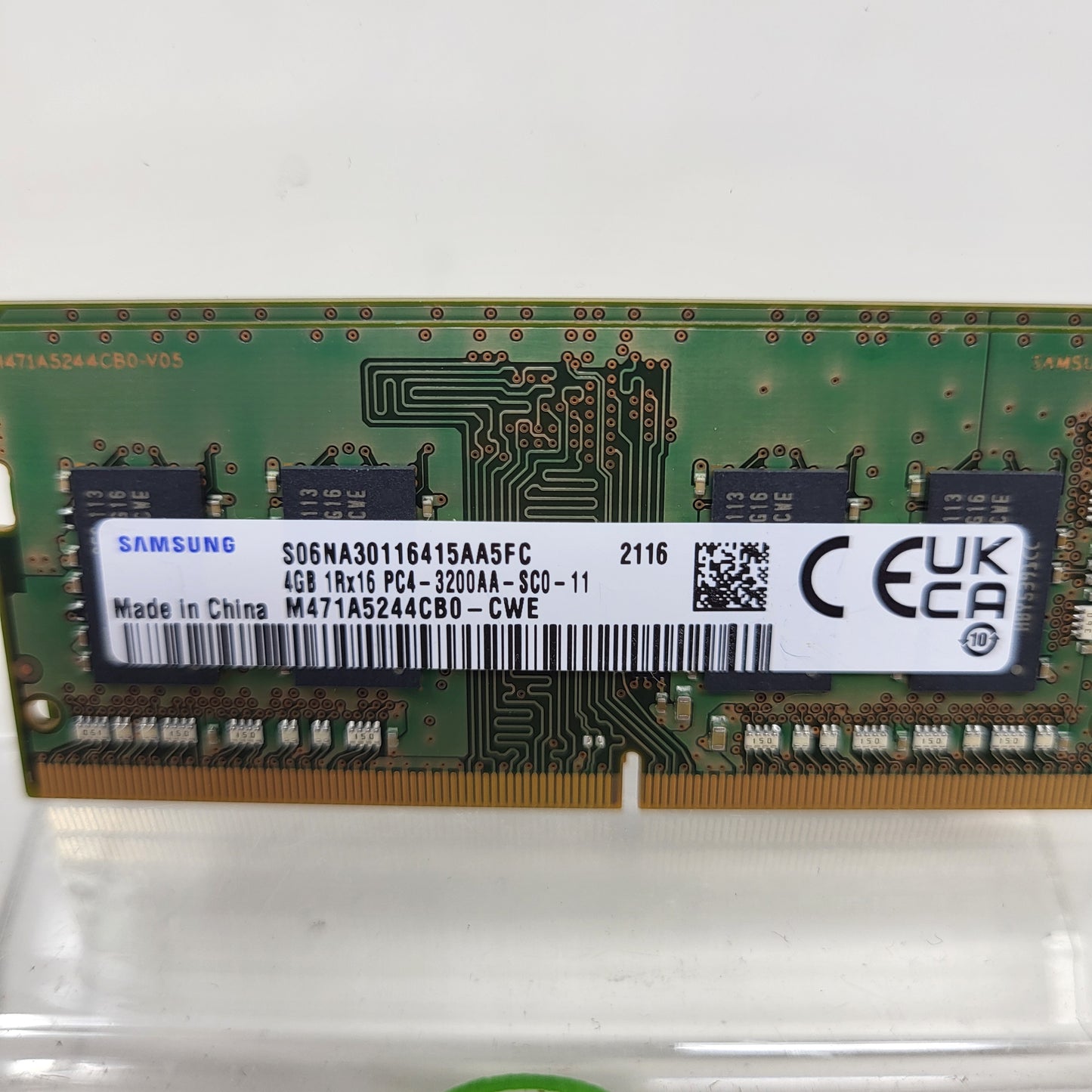 Samsung SCO-11 8GB (2x4GB) RAM DDR4 3200MHz CN M471A5244CB0-CWE 2116