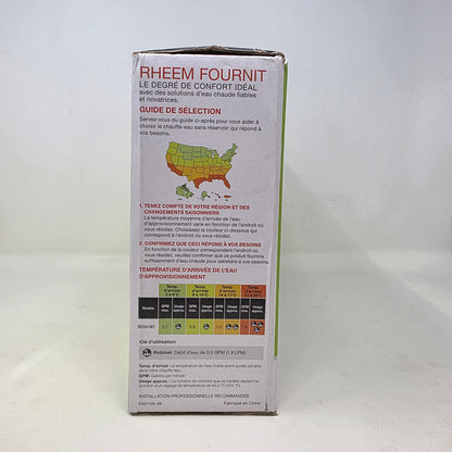 New Rheem 5.5 KW 1.6 GPM 240-Volt Tankless Electric Water Heater RETEX-06T
