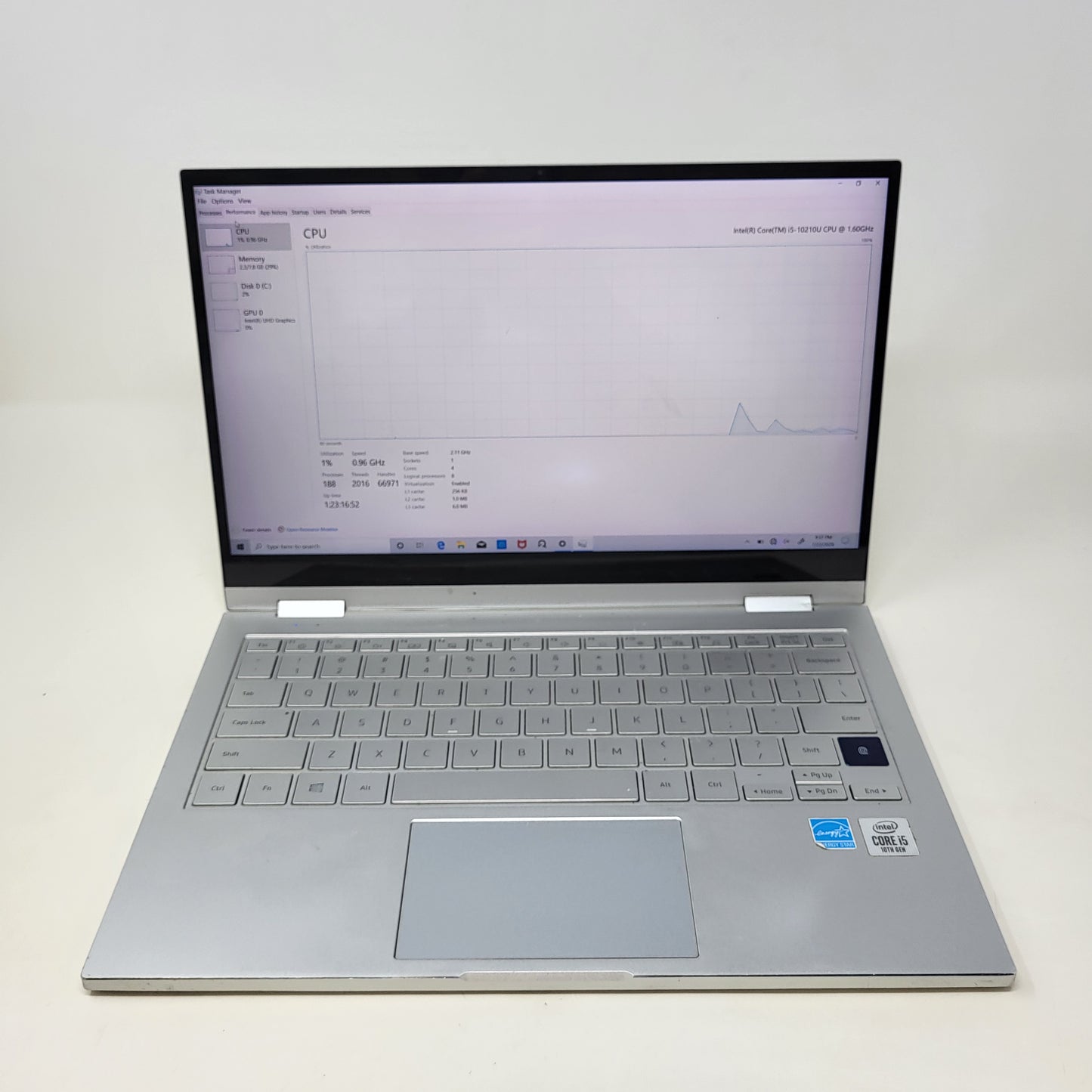 Samsung Galaxy Book Flex Alpha NP730QCJ 13.3" i5-10210U 1.6GHz 8GB RAM 256GB SSD