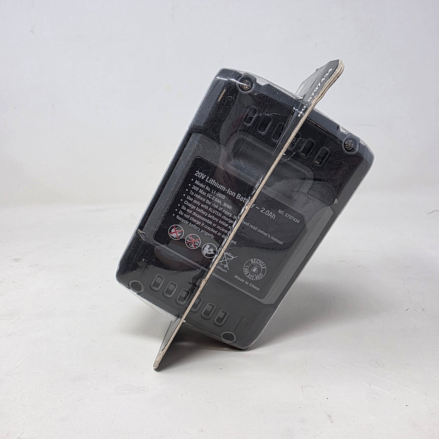 New Klutch KLiQ 5797434 20V 2.0Ah Lithium-Ion Battery Pack