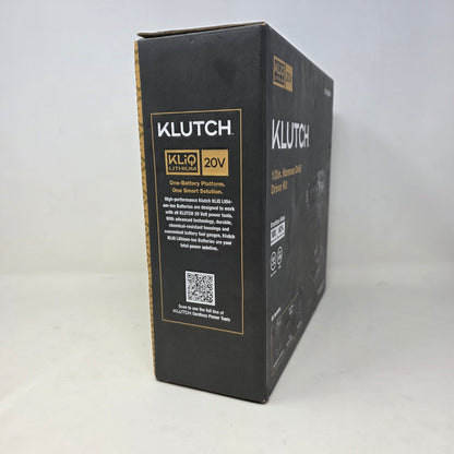 New Klutch  5796950 20V 1/2in. Hammer Drill/Driver Kit