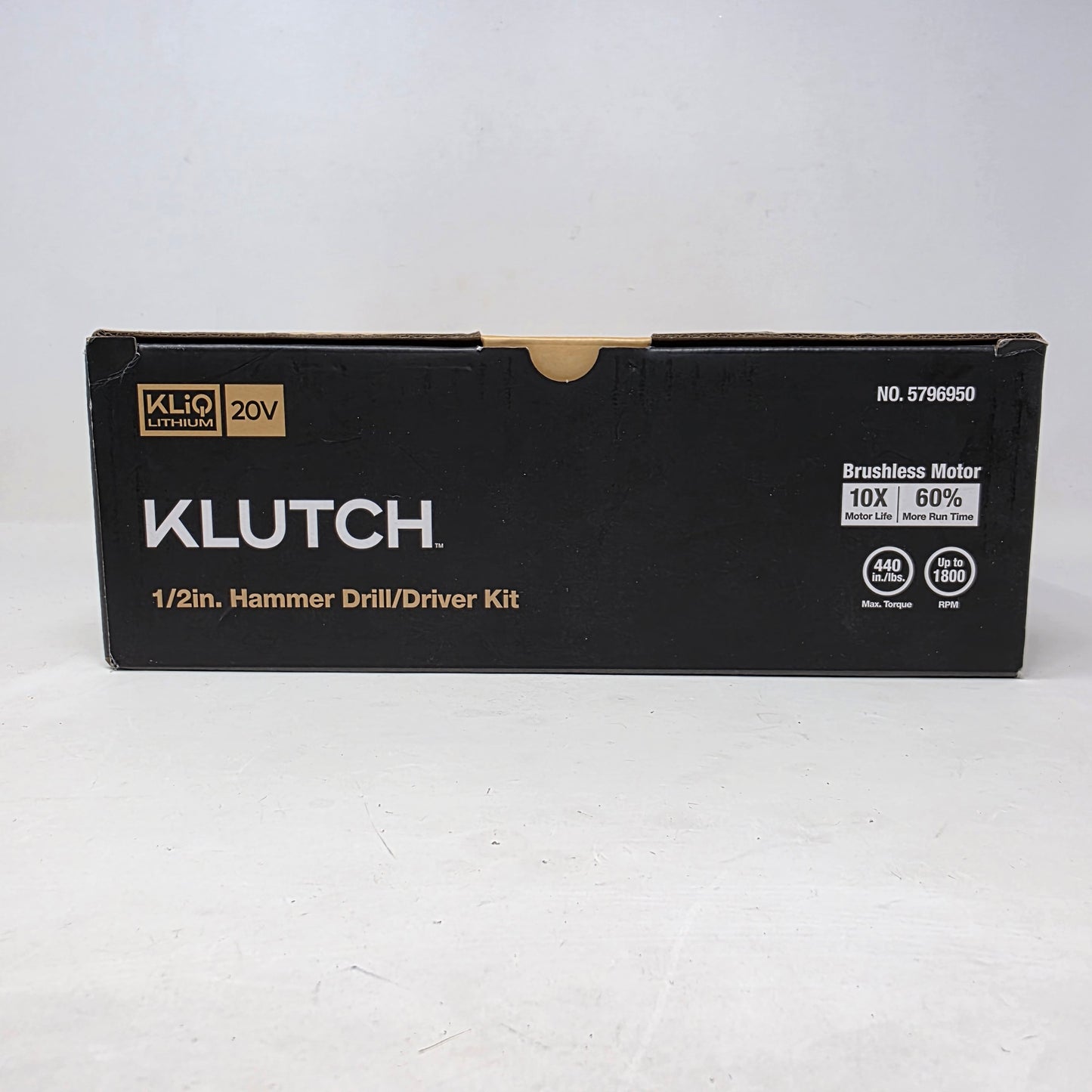 New Klutch  5796950 20V 1/2in. Hammer Drill/Driver Kit