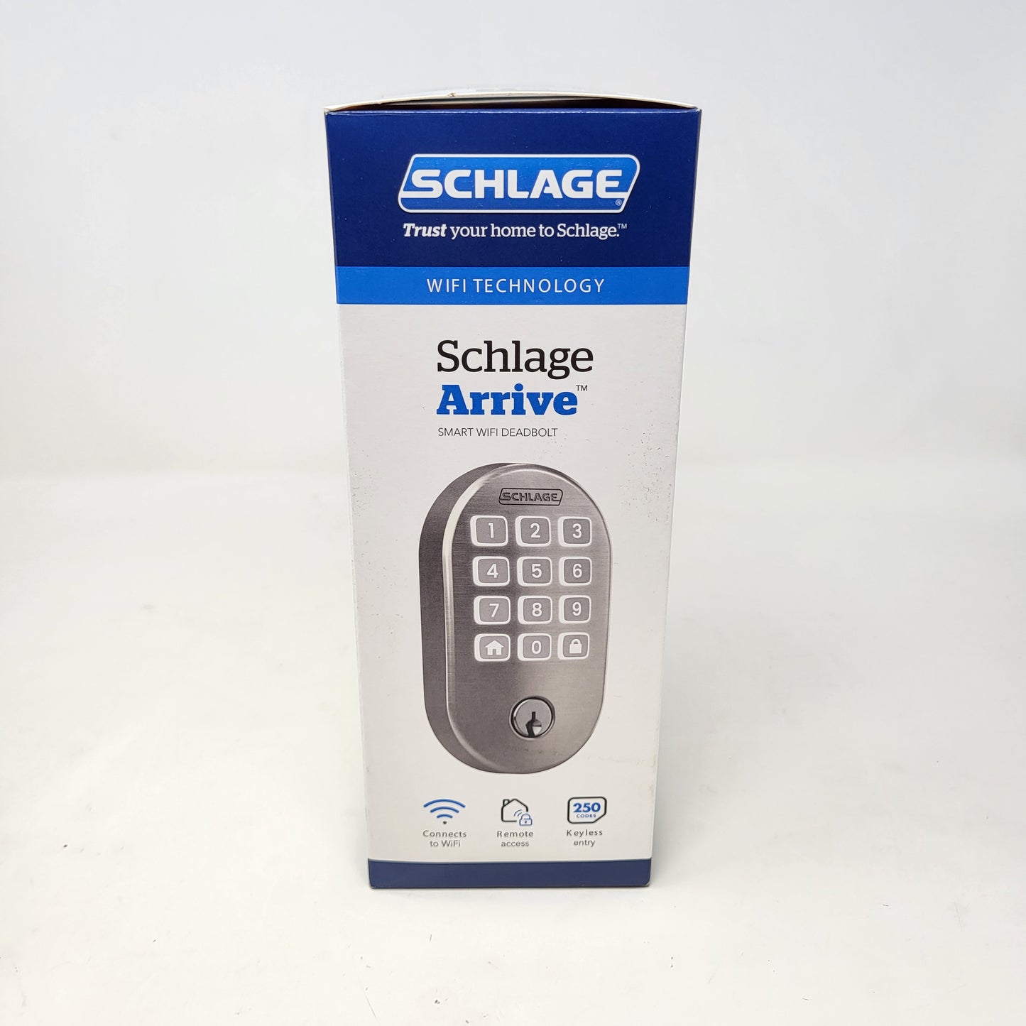 New Schlage Arrive Nickel Wireless Smart Door Lock BE459WBRMN619