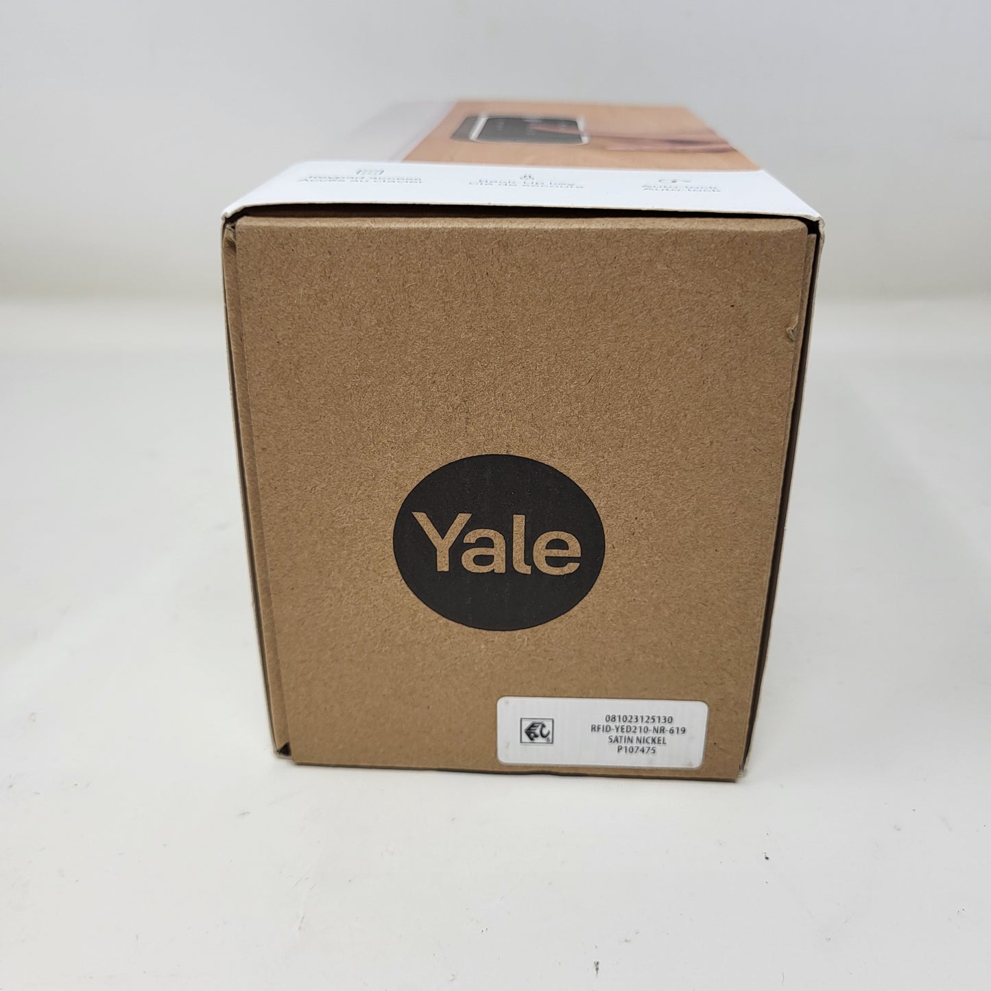 New Yale  Code Keypad Deadbolt  Key-Free Entry Satin Nickel YED210-NR-619