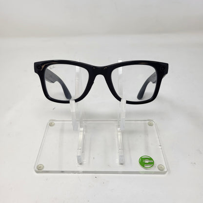 Ray-Ban Meta Wayfarer Gen 1 Shiny Black Standard RW4006 601/SB AI Smart Glasses