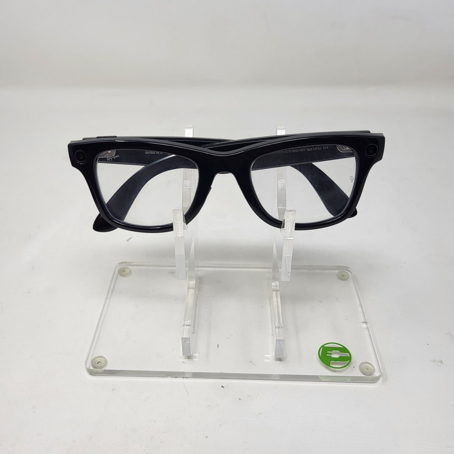 Ray-Ban Meta Wayfarer Gen 1 Shiny Black Standard RW4006 601/SB AI Smart Glasses