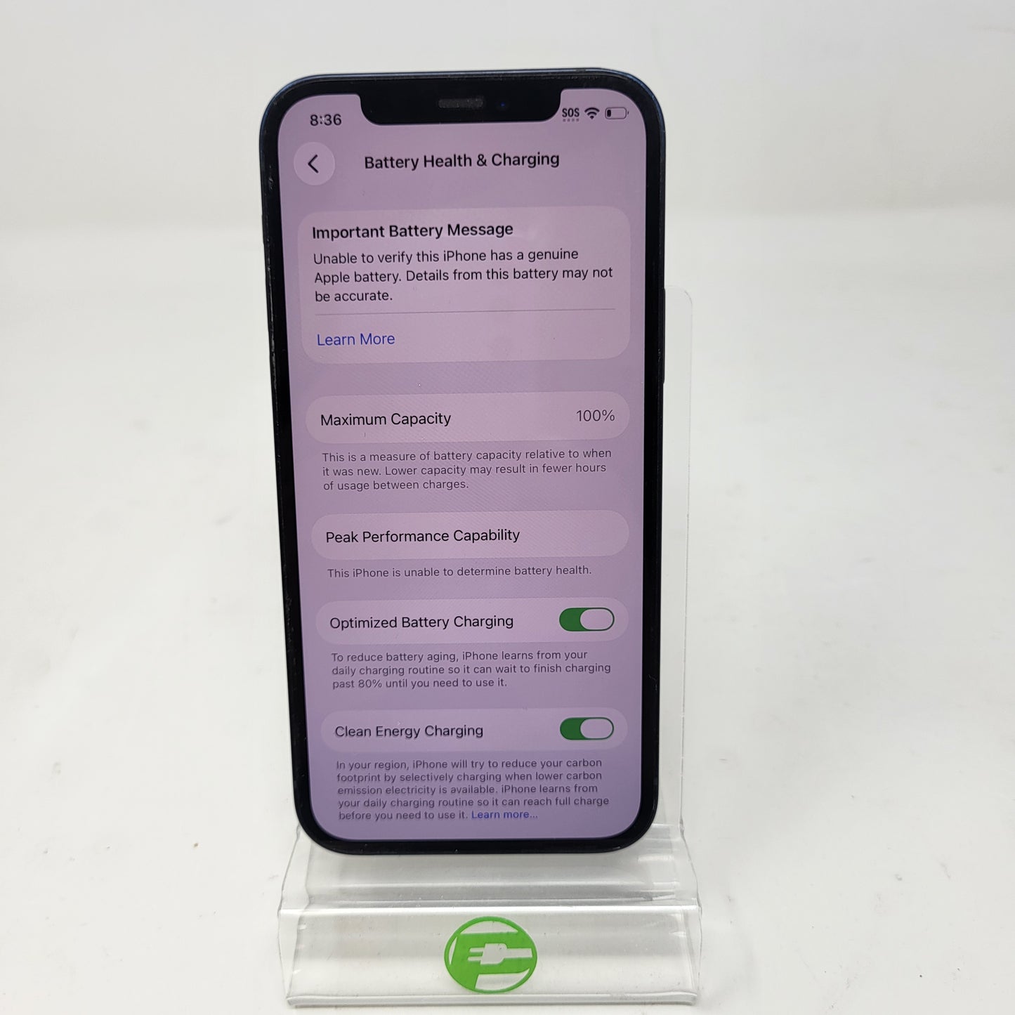 Unlocked Apple iPhone 12 64GB 26.2 Blue MGEF3LL/A