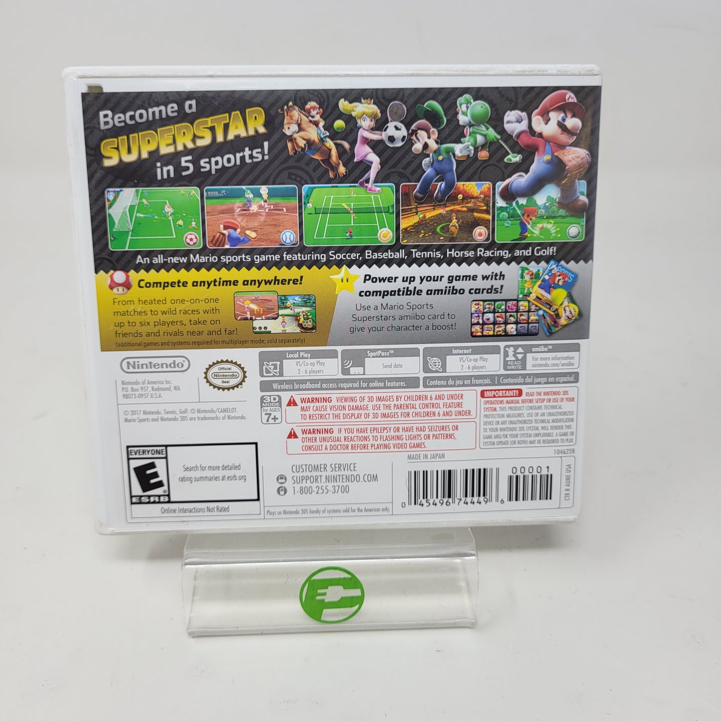 Mario Sports Superstars (Nintendo 3DS, 2017)