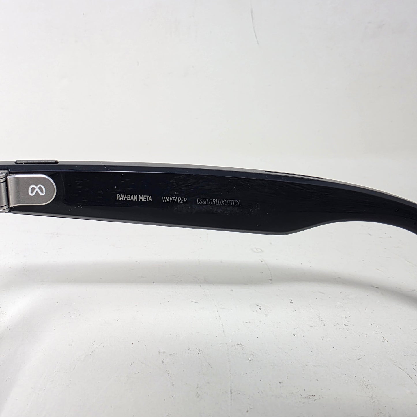 Ray-Ban Meta Wayfarer Gen 1 Shiny Black Standard RW4006 601/SB AI Smart Glasses