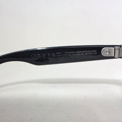 Ray-Ban Meta Wayfarer Gen 1 Shiny Black Standard RW4006 601/SB AI Smart Glasses