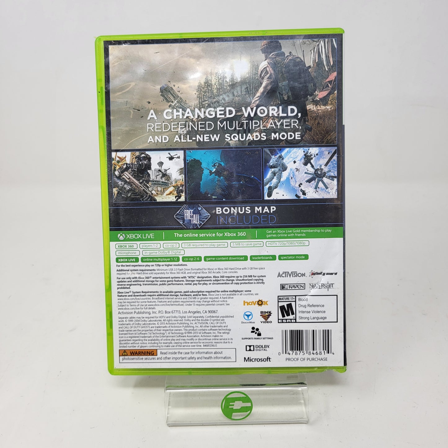 Call of Duty Ghosts (Microsoft Xbox 360, 2013)