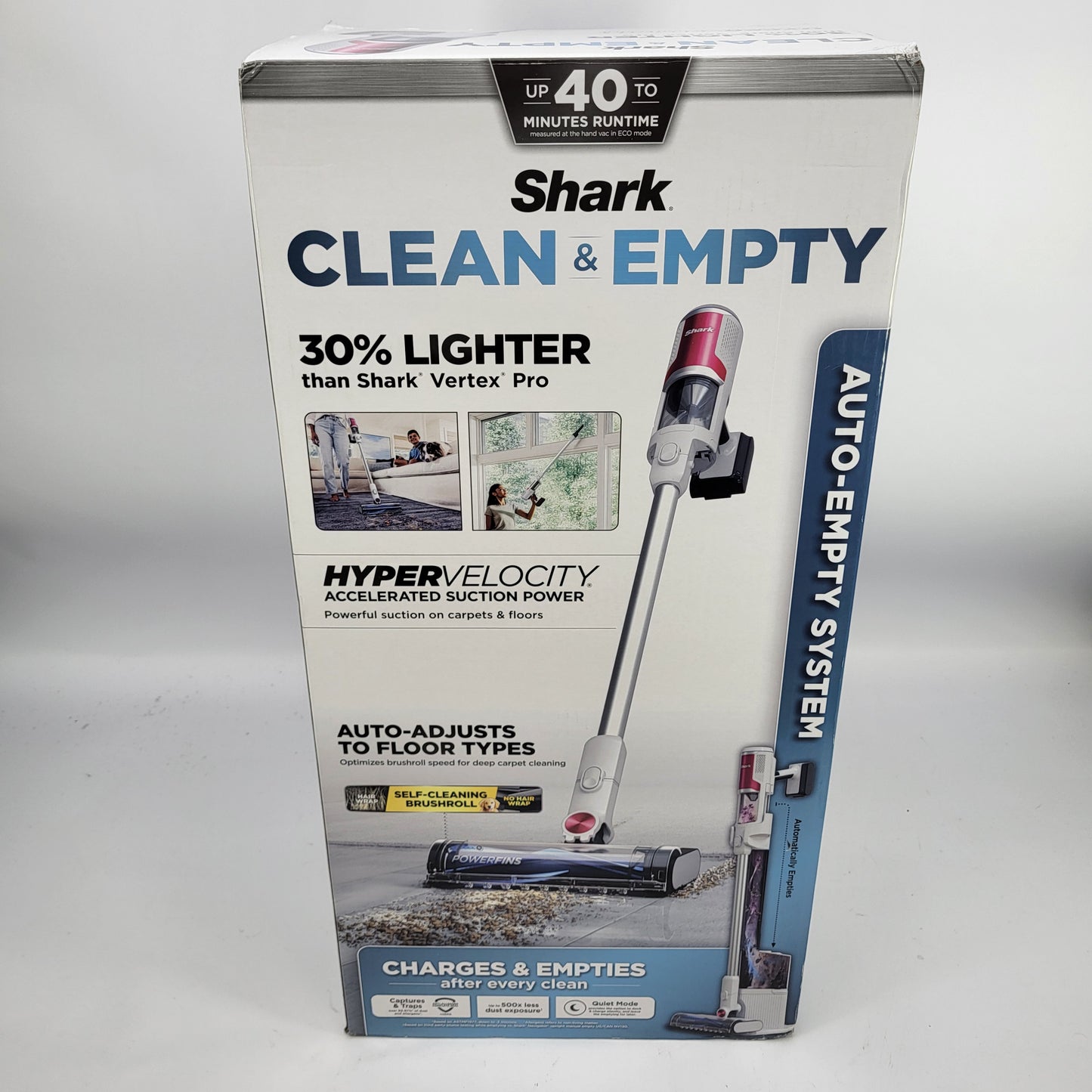 New Shark BU3120 Multicolor Cordless Stick Vacuum Cleaner