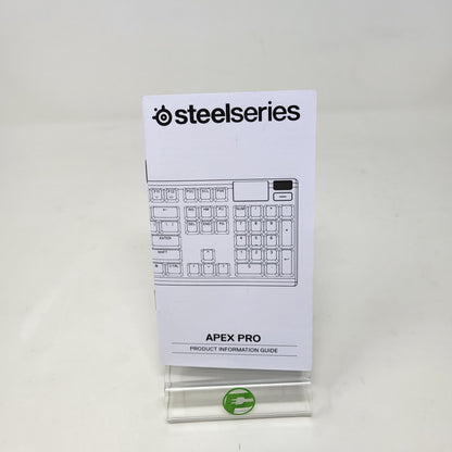 SteelSeries Apex Pro Gen 3 OmniPoint 3.0 HyperMagnetic Switches Keyboard Black