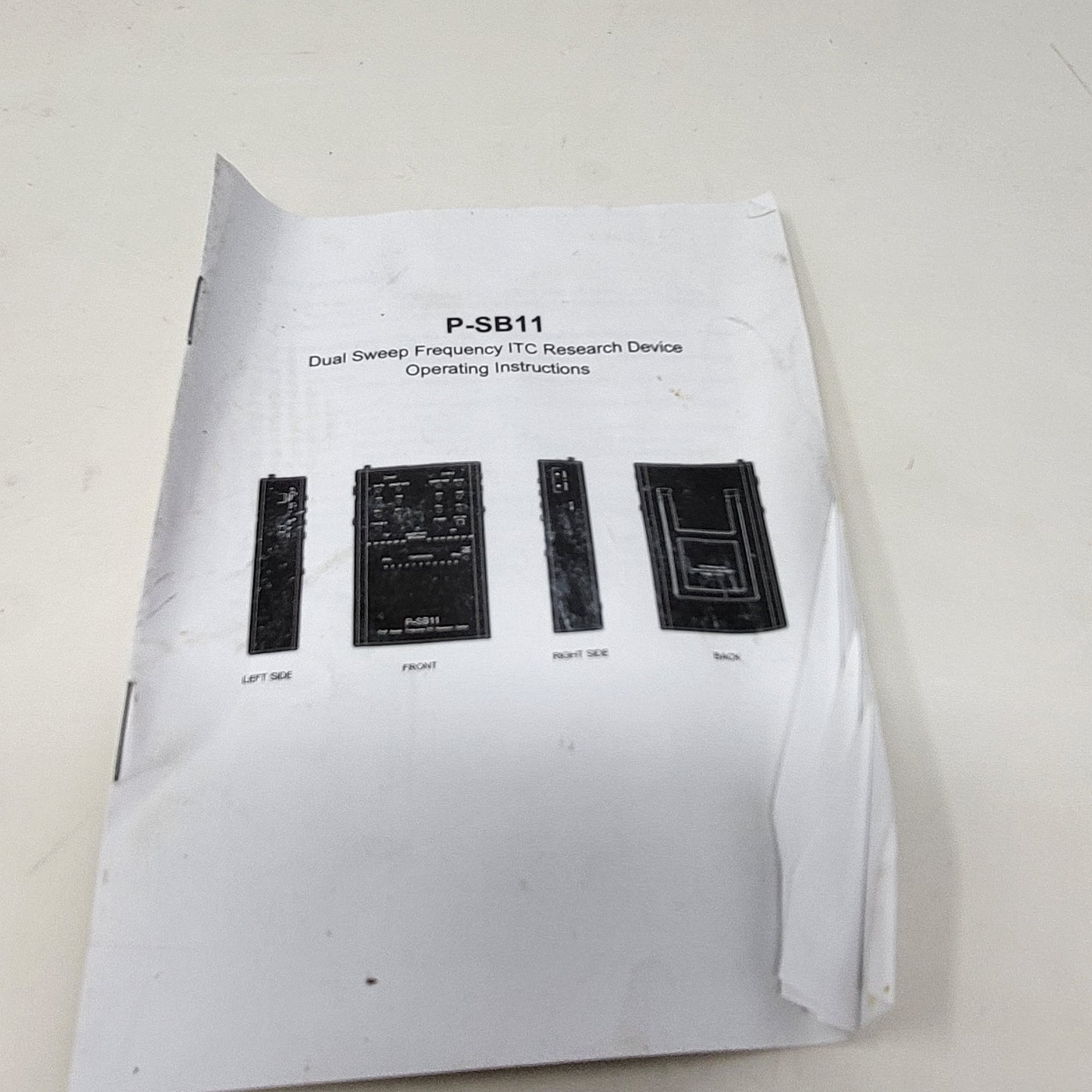 ITC Spirit Box Dual Sweep Frequency Research Device P-SB11